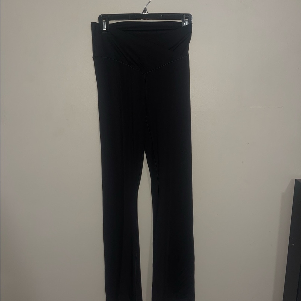 Women's Black High-Waisted Pants